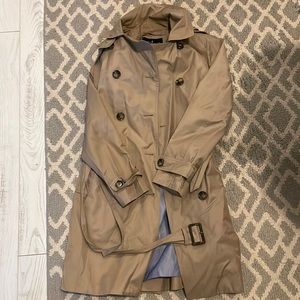 Cute trench for sale!  Comes with a hood too! :)
